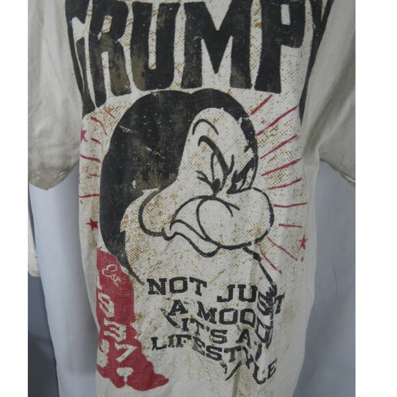 Disney Parks Grumpy Medium T-Shirt Not Just A Mood It's A Lifestyle - Picture 2 of 6